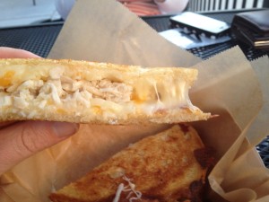 Cross section of Crab Melt - Lone Tree Brewing Company - 8-15-13